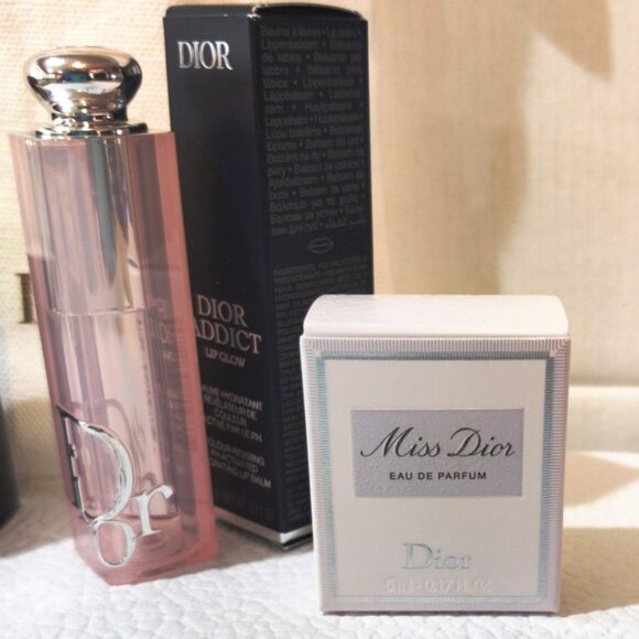 Dior Beauty Miss Rose Lip Bundle (Full Size Lipstick & Balm, PLUS) NEW - Picture 4 of 6